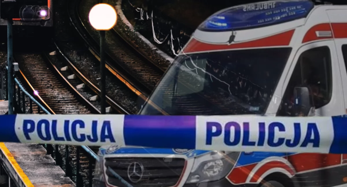 Wypadki, Śmiertelny wypadek torach razem rejonie stacji Parzniew - zdjęcie, fotografia
