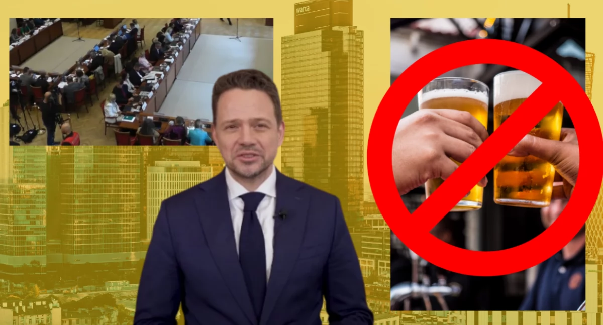 Polityka miasta, Ograniczenie nocnej sprzedaży alkoholu Warszawie dzieje - zdjęcie, fotografia
