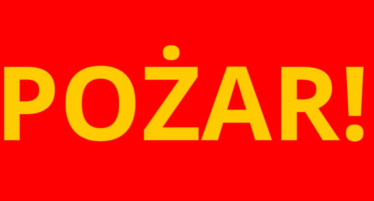 Pożary, Pożar zabytkowej willi Ochocie stało - zdjęcie, fotografia