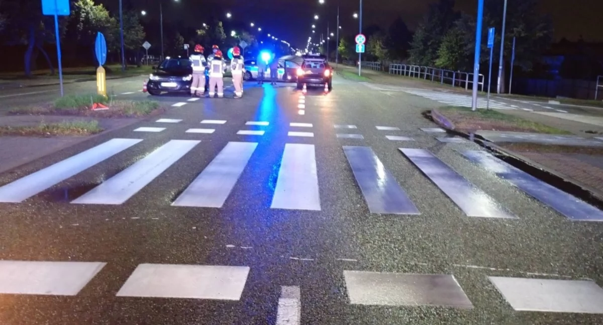 Wypadki, Potrącenie pasach Wypadek Radomiu! - zdjęcie, fotografia