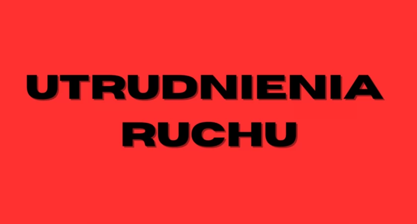 UTRUDNIENIA RUCHU PRZY UL. BELWEDERSKIEJ 49