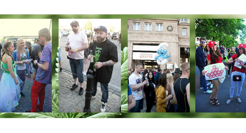 Marsz Wolnych Konopi zdjęcia