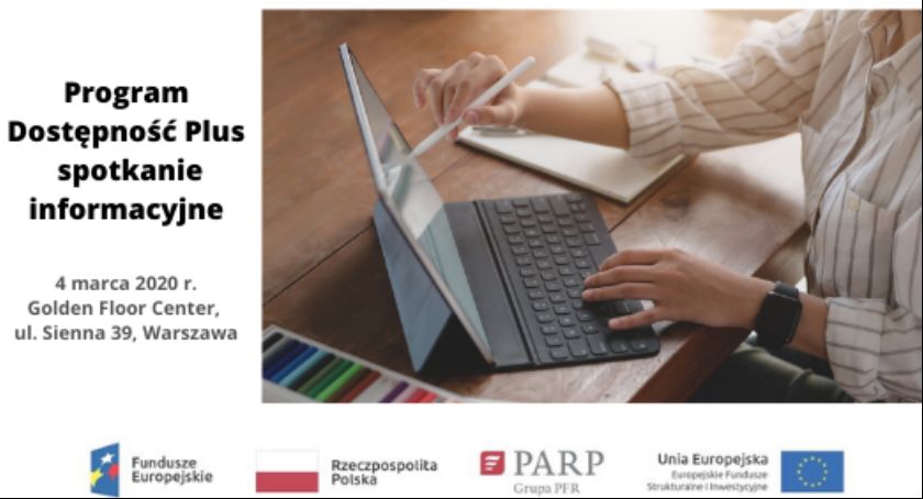 Program dostępność plus spotkanie informacyjne 