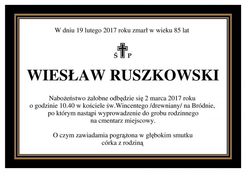 Wiesław Ruszkowski