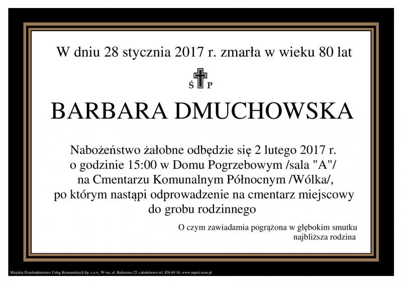 Barbara Dmuchowska