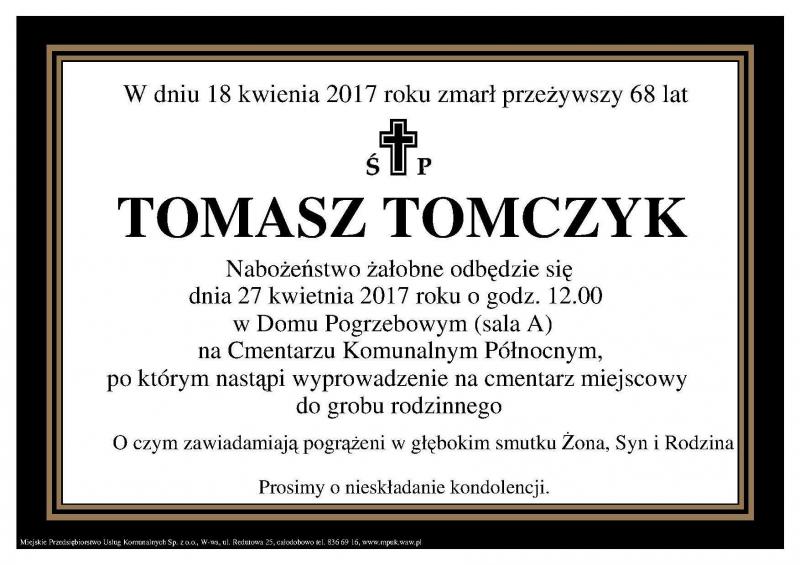 Tomasz Tomczyk
