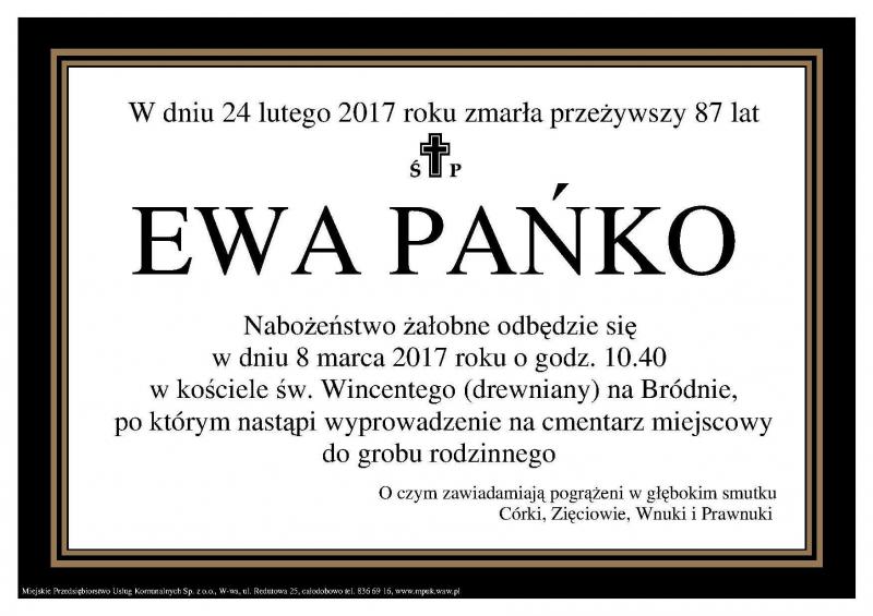 Ewa Pańko