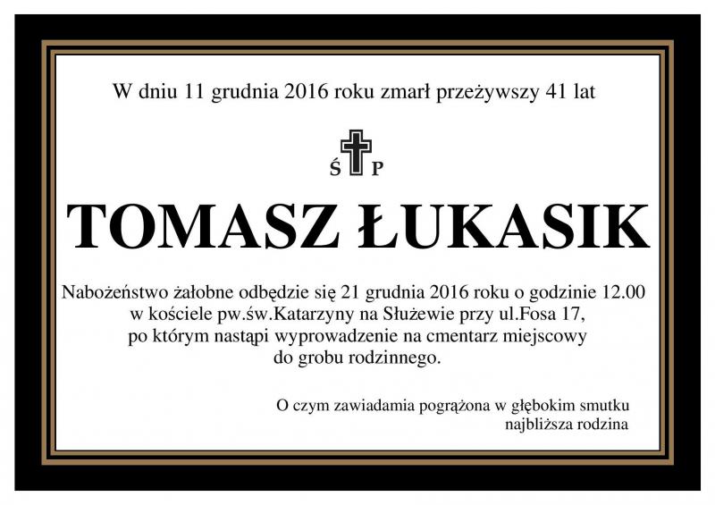 Tomasz Łukasik