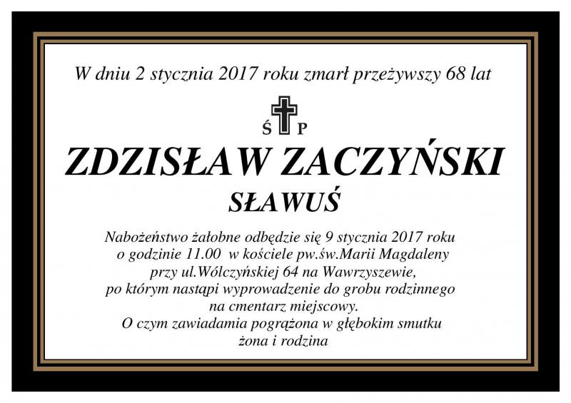 Zdzisław Zaczyński