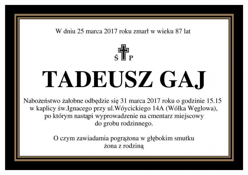 Tadeusz Gaj
