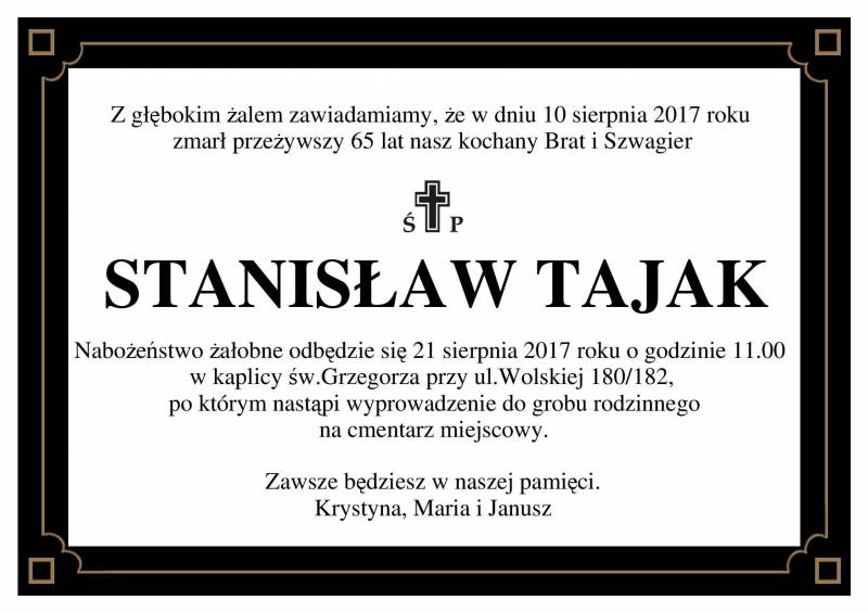 Stanisław Tajak