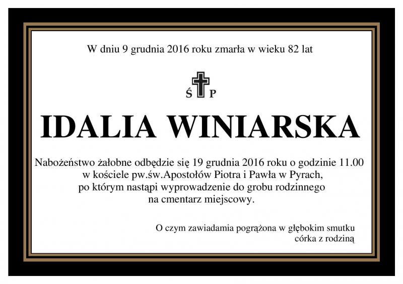 Idalia Winiarska