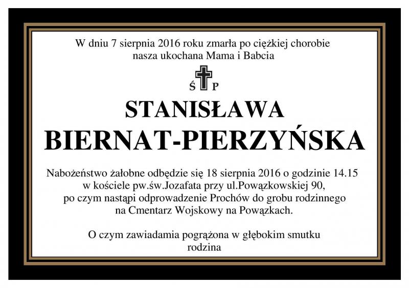 Stanisława Biernat-Pierzyńska
