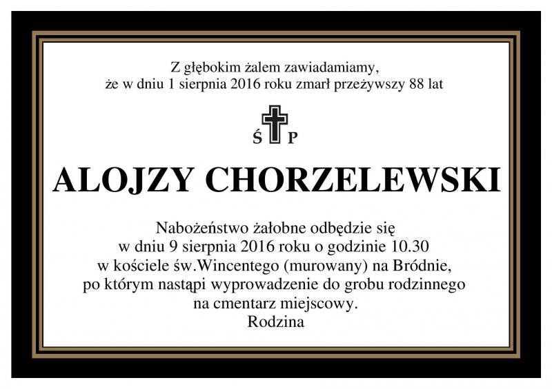 Alojzy Chorzelewski