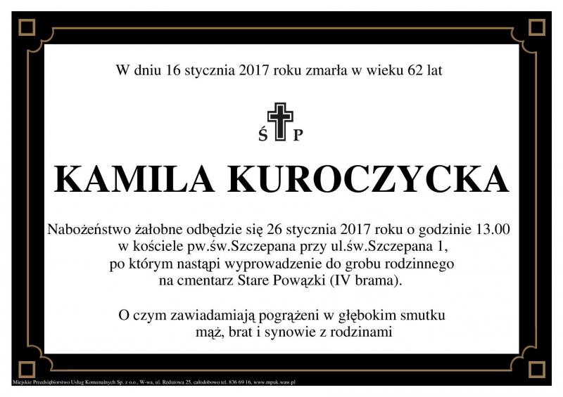 Kamila Kuroczycka