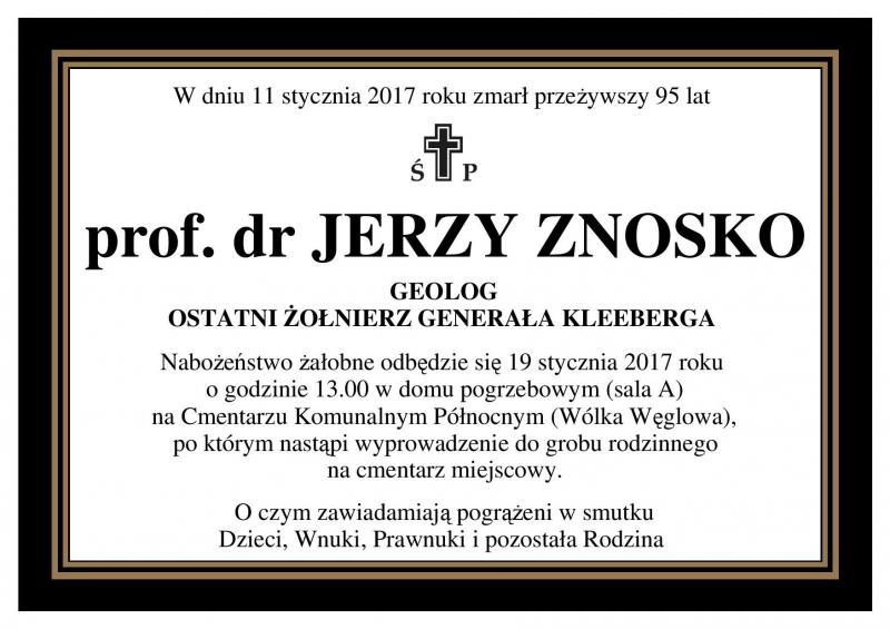 Jerzy  Znosko