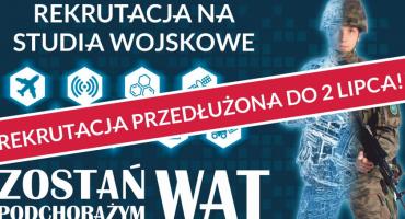 Rekrutacja na studia wojskowe w WAT przedłużona do 2 lipca
