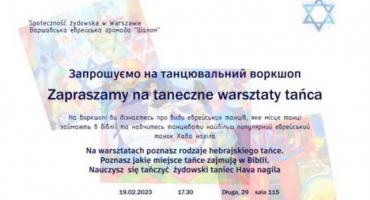 Warsztaty tańca żydowskiego i EnglishClub po żydowsku już dziś