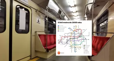 113 km torów, 103 stacje – 5 linii metra do 2050 roku? Taki jest plan