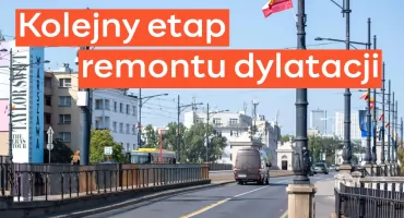 Drogowcy znów na moście Poniatowskiego