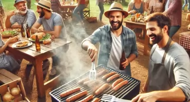 Wolskie Grillowanie 2024. Boczek? Kiełbasa? Po prostu mniam! 