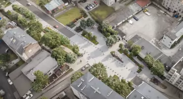 Powstaje zupełnie nowy plac na Pradze-Północ (WIZUALIZACJE)