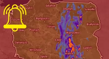 Kolejne ostrzeżenia pogodowe. IMGW alarmuje!