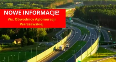 Obwodnica Aglomeracji Warszawskiej coraz bliżej. Są nowe informacje!