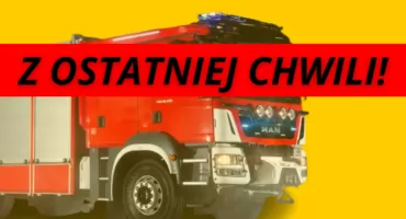 NO I PO ELEKTRYKU. Pożar na drodze w Rembertowie!