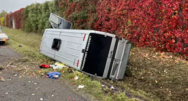 Wielki wypadek na S7! Z udziałem busa. 11 osób rannych