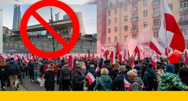 Warszawa Centralna zostanie zamknięta. Na ten czas wypada Marsz Niepodległości