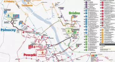 Warszawski Transport Publiczny o rozkładach na 1 i 2 listopada