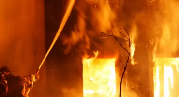 Uwaga! Pożar na Targówku