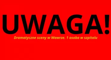 Pechowy wieczór. Wypadek w Wawrze, 1 osoba ranna