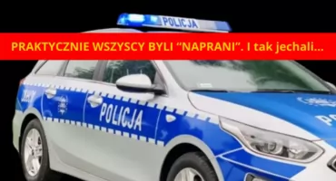 Pasażerowie napruci, kierowcę odcięło. Oburzający incydent w Lisewie!