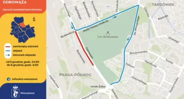 Weekend z działaniami drogowców na Targówku (ZMIANY)