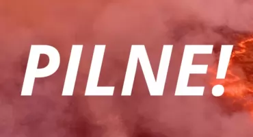 Gigantyczny POŻAR w Sulejówku. Na miejscu prawie nic nie było widać!