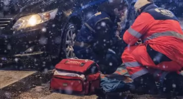 Obcokrajowiec wjechał w pieszą na Bielanach – kobieta trafiła do szpitala