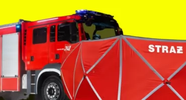 KOSZMARNY POŻAR w Warce. Jedna osoba nie żyje, inna ranna!