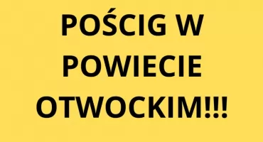 Pościg w Powiecie Otwockim. Kierowca miał aż 3 promile!!!