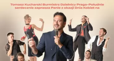 „Tańcz amore” na Gocławiu. Stefano Terrazzino na Dzień Kobiet w Pradze-Południe