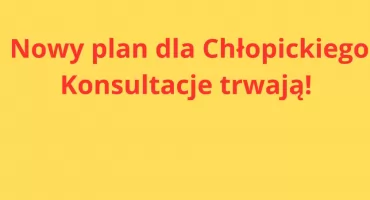 Nowy plan zagospodarowania dla ul. Chłopickiego na Pradze-Południe: decyzja w rękach mieszkańców!