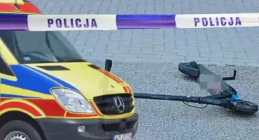 Żyrardów: po wypadku na hulajnodze - nastolatek w ciężkim stanie!