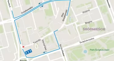 Zaczyna się budowa NOWEJ DROGI ROWEROWEJ w Śródmieściu