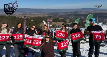 Podium w snowboardzie dla SGGW! Sukcesy studentów warszawskiej uczelni