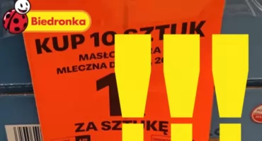 SZOK w Biedronce! Masło po 1 zł znika z półek w ekspresowym tempie!
