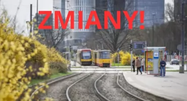 Duże zmiany w Warszawie! Linie zawieszone, objazdy i korki
