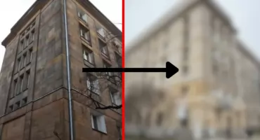 NOWY ETAP remontu budynku na Placu Hallera. PRZED i PO! (ZDJĘCIA)