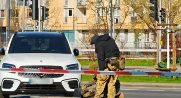 Akcja przy Dworcu Wschodnim. Podejrzany pakunek 