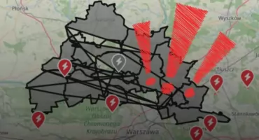 UWAGA: Święta bez prądu na Mazowszu. Wichury sparaliżowały region